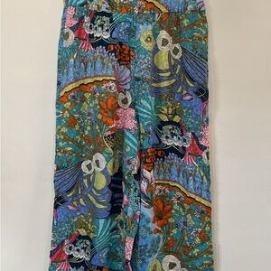 Anthropologie Multicolor Floral Pants